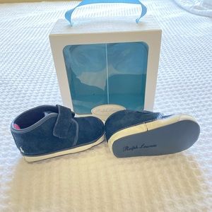 Ralph Lauren Suede Infant shoes